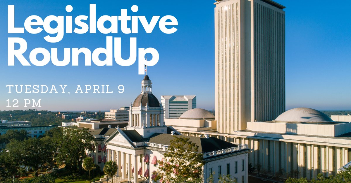 Join us tomorrow, Tuesday, April 9 at 12 pm for a Legislative RoundUp. We will talk about the bills proposed and passed during this Session and how they will impact public education. Register here: mobilize.us/s/Vqhql7