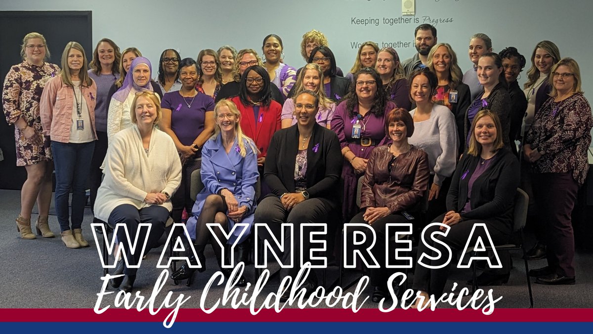 WayneRESA's tweet image. As we celebrate Week of the Young Child, we uplift the essential work and advocacy of and for those across our early childhood education community. Thank you to our incredible WRESA Early Childhood team who are dedicated to improving the education and outcomes of the whole child.