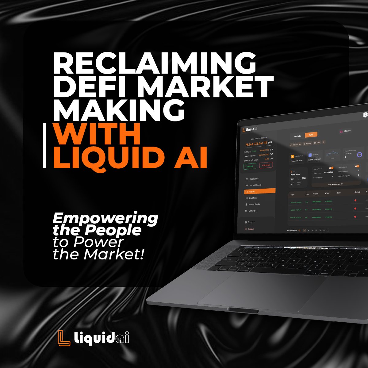 Bring Market Making back to its roots with Liquid AI! Our tailored strategies are designed to enhance and balance trading for seasoned projects and solo participants on #EVM and #SOL chains. Liquid AI is about community-powered liquidity management. Join the #Liquid evolution 🌊