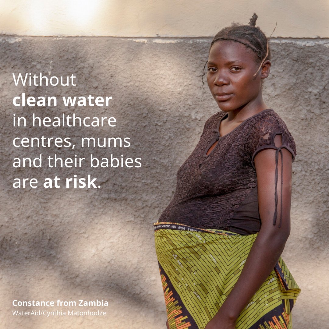 Thousands of women like Constance are giving birth in healthcare facilities without the absolute basics - needlessly putting them & their babies at risk from infection. #WorldHeathDay