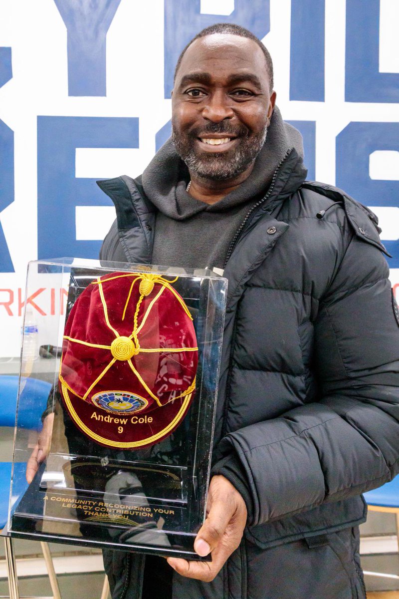 We were delighted to welcome #andycole to the Bridgestone Arena on #eastersunday the former @ManUtd and @NUFC striker met community residents as a part of the JRF legacy series. More images and updates of this event to follow.