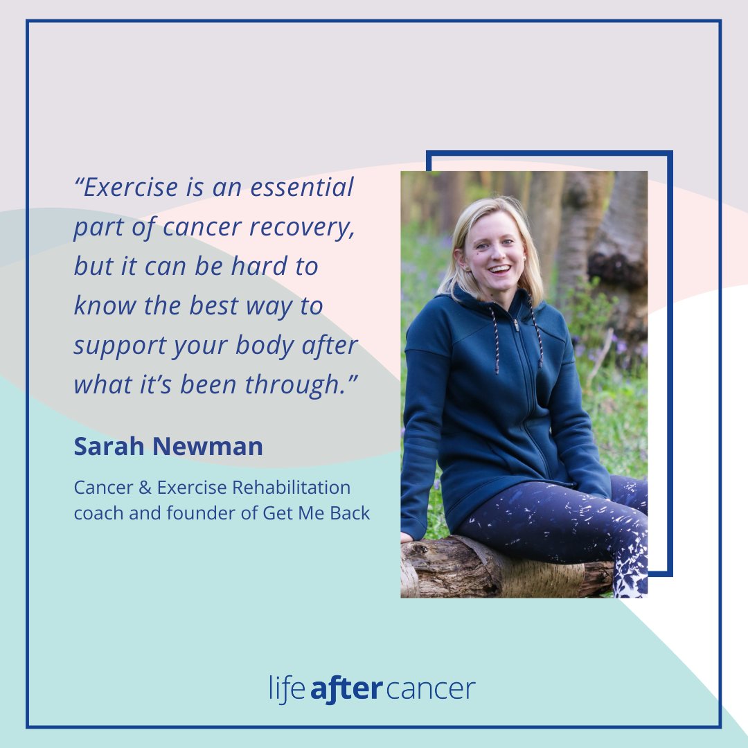 Join us on 18/April for a workshop hosted by Sarah Newman, founder of @getmebackuk who will discuss what strength training is, what the benefits are after cancer treatment and how to get started. Book your space - buff.ly/3Pv6uqp #Lifeaftercancer #cancerfitness