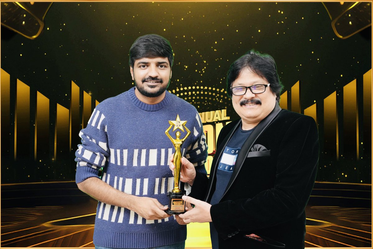 Getting @edison_awards for the 6th time and this time for Conjuring Kannappan (Best Entertainer of the year) Thank u so much #KalpathiAghoram sir #KalpathiGanesh #KalpathiSuresh @archanakalpathi @aishkalpathi @venkat_manickam and my director @selvinrajxavier @Ags_production…