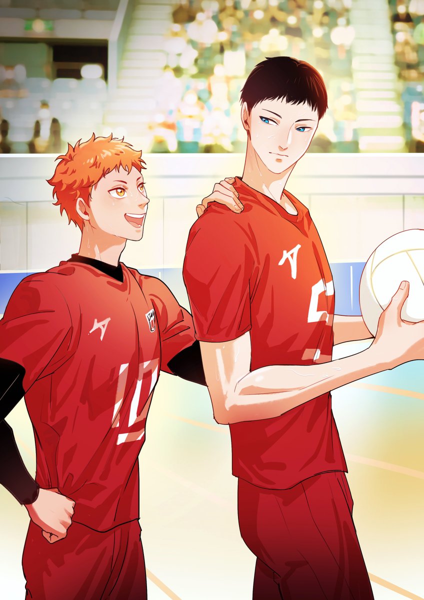 #kagehina 成年🥹❤️❤️❤️队友