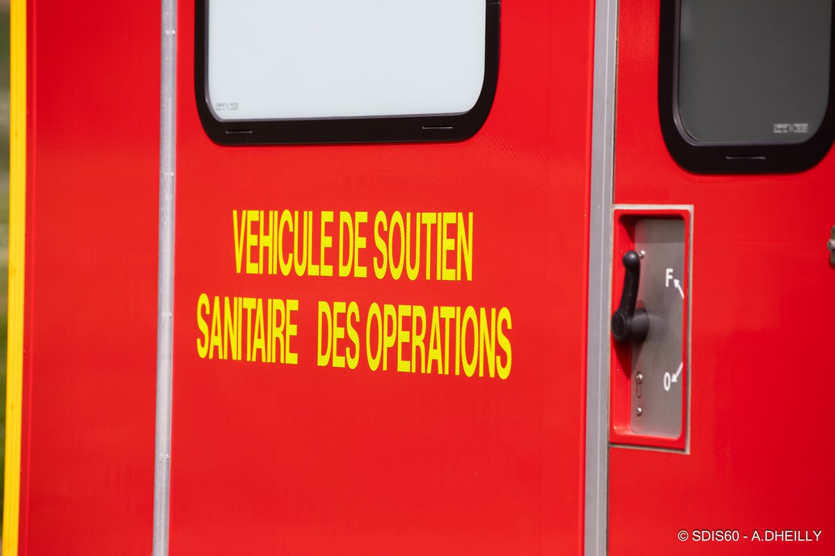 SDIS60's tweet image. #Matériel // Présentation du véhicule de soutien sanitaire opérationnel des pompiers de l’Oise, RDV ce soir à 20h !