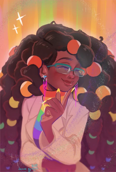all the Prisma art I've drawn for my birthday!  