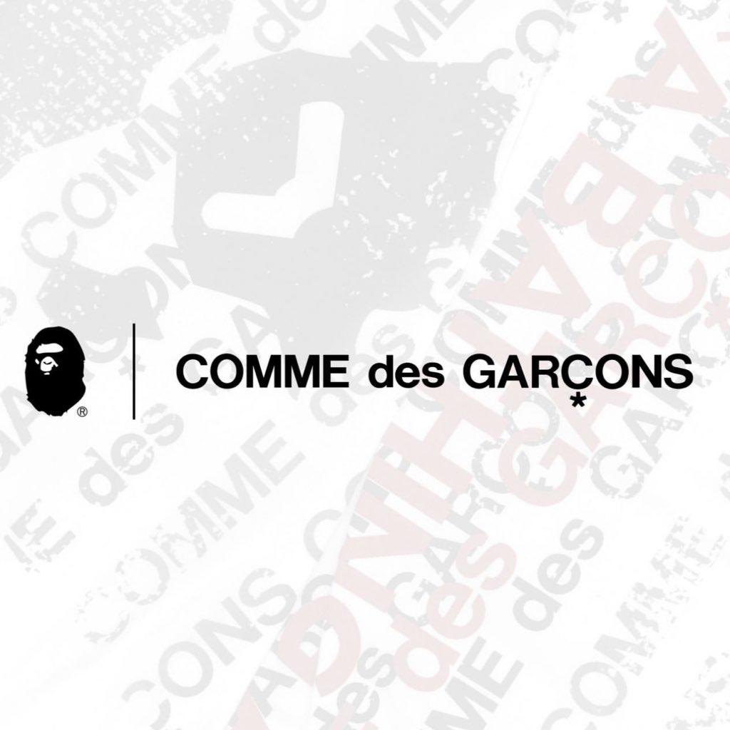 Bape x Comme Des Garçons is OTW!🖤