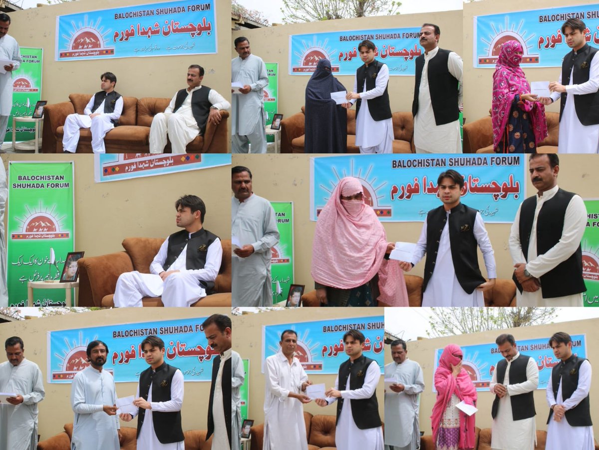Asad_Mengal_'s tweet photo. بلوچستان شہدا فورم/تقریب 

کوئٹہ: بلوچستان شہدا فورم کی جانب سے چیک تقسیم کرنے کی تقریب

رکن قومی اسمبلی نوازادہ جمال رئیسانی نے شہدا کی قربانیوں کی قدر کی اور ان کے لواحقین کی مشکلات پر توجہ دلائی۔انہوں نے لواحقین کے لیے تعلیم اور روزگار کے مواقع فراہم کرنے کی یقین دہانی کروائی۔ https://t.co/NoSiEv4de1
