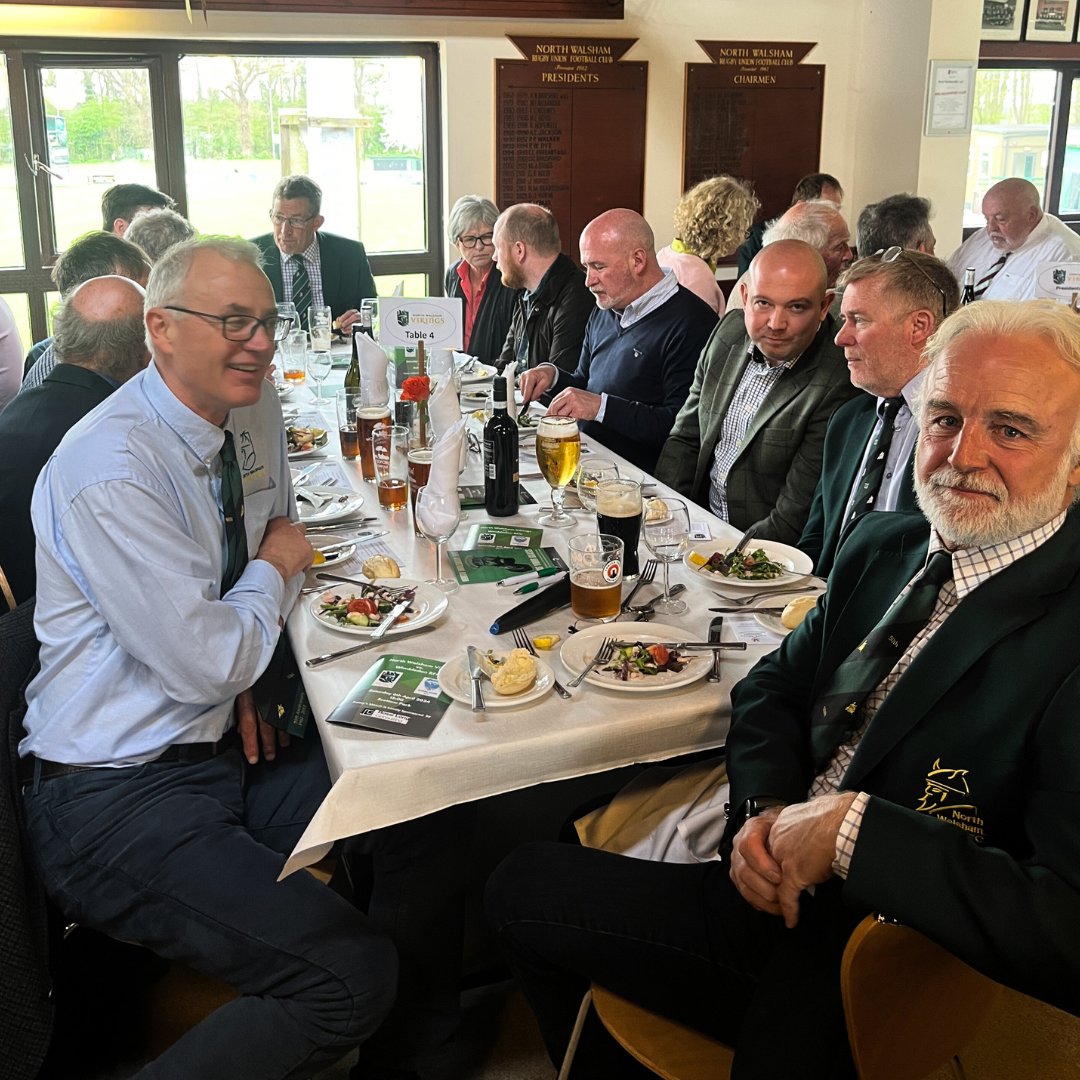 🏉 On Saturday we were match day sponsors at @NorthWalshamRFC last home game of the season! We got together with some of our clients to celebrate the occasion over lunch followed by watching The Vikings play @WimbledonRFC. #Construction #Rugby #Sponsorship