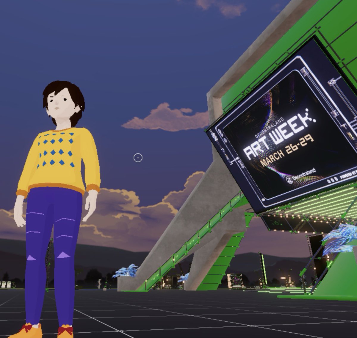 Had a great time <a href="/MESHfair/">MESHfair</a> this year …
Thanks everybody for the great experience 👏👏
Specially to <a href="/BayBackner/">Bay Backner</a> 🙏

Congrats to all artist <a href="/__lindaloh__/">Linda Loh</a> @laurenmoffatt8 <a href="/sabatobox/">𝙎𝙖𝙗𝙖𝙩𝙤</a> <a href="/devharlan/">Dev Harlan</a> <a href="/CansyLand/">Cansy.eth</a> <a href="/Olgaforce3D/">Carla Knopp</a> and many more …
 <a href="/decentraland/">Decentraland</a>