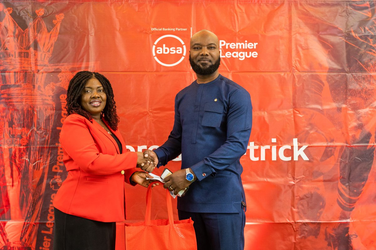AbsaGhana's tweet photo. Congratulations to our Absa Assist Card promotion winners! The grand prize is an all-expenses-paid trip to the UK to watch the highly coveted Arsenal vs Everton PL match. There were many other exciting rewards and we celebrate every unique story. https://t.co/K2jlO5puiZ