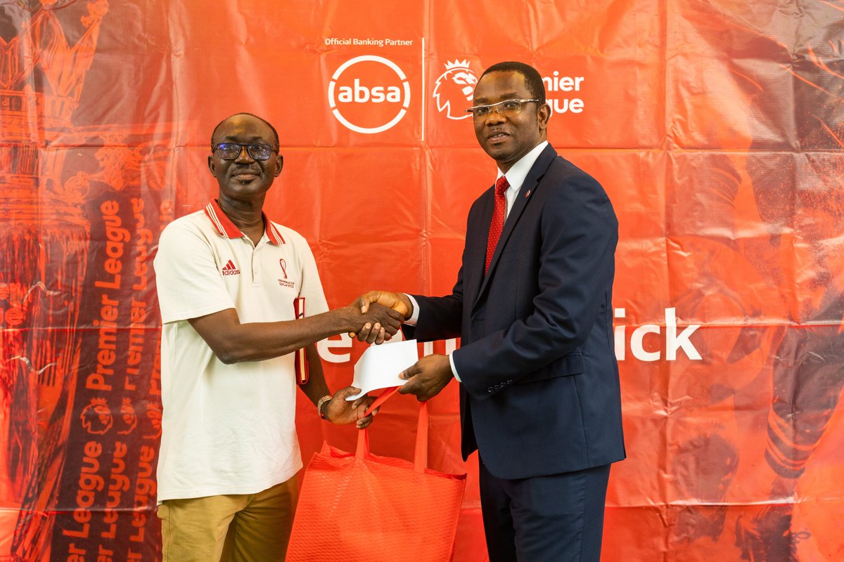 AbsaGhana's tweet photo. Congratulations to our Absa Assist Card promotion winners! The grand prize is an all-expenses-paid trip to the UK to watch the highly coveted Arsenal vs Everton PL match. There were many other exciting rewards and we celebrate every unique story. https://t.co/K2jlO5puiZ