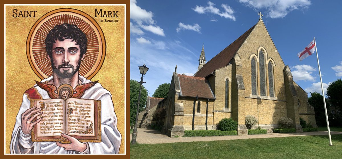 Today is St Mark’s Day, when we remember the writer of the second gospel. It was also when All Saints’ Church was consecrated by the Bishop of London 150 years ago. Come and celebrate with us, Sunday at 10.30am, when we’re joined by former Archbishop of Canterbury, Rowan Williams