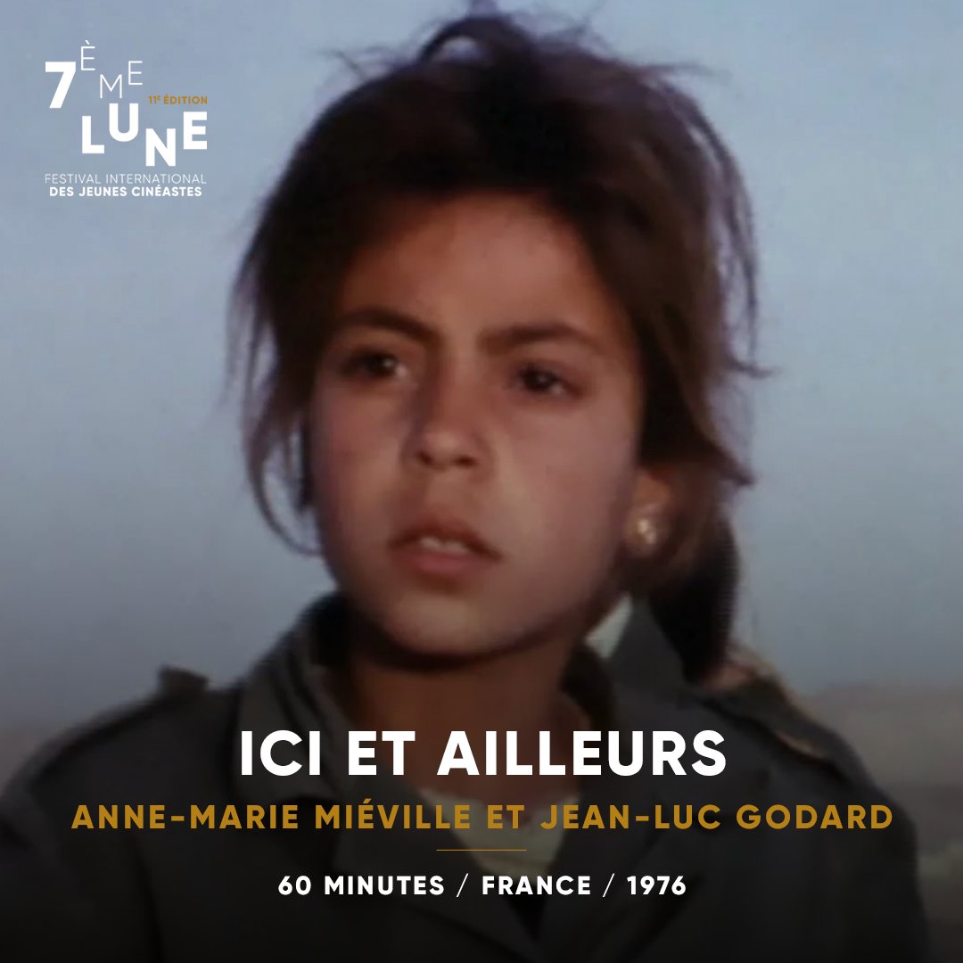 🚨 𝗙𝗼𝗰𝘂𝘀 𝗔𝗿𝘁𝗶𝘀𝘁𝗲𝘀 𝗲𝘁 𝗣𝗮𝗹𝗲𝘀𝘁𝗶𝗻𝗲 : 𝗥𝗲𝘀𝘁𝗶𝘁𝘂𝗲𝗿 𝗹𝗮 𝘀𝗼𝗹𝗶𝗱𝗮𝗿𝗶𝘁𝗲́   

• Off Frame de Mohanad Yaqubi  
• Programme de courts métrages de jeunes artistes palestiniens  
• Ici et ailleurs de AM Miéville et JL Godard

➡️ 7emelune.com/focus-artistes…