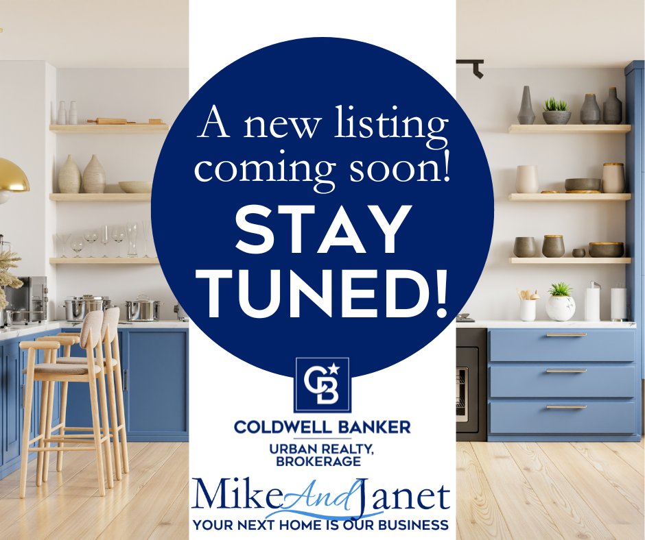 We have a new listing coming up soon! Believe us when we say, you don't want to miss it! STAY TUNED.   

#mikeandjanet #yournexthomeisourbusiness #listingscomingsoon #staytuned #realtors #yqgrealtors #windsorrealestate #househunting #realestate #ComingSoon #YQG #ColdwellBanker