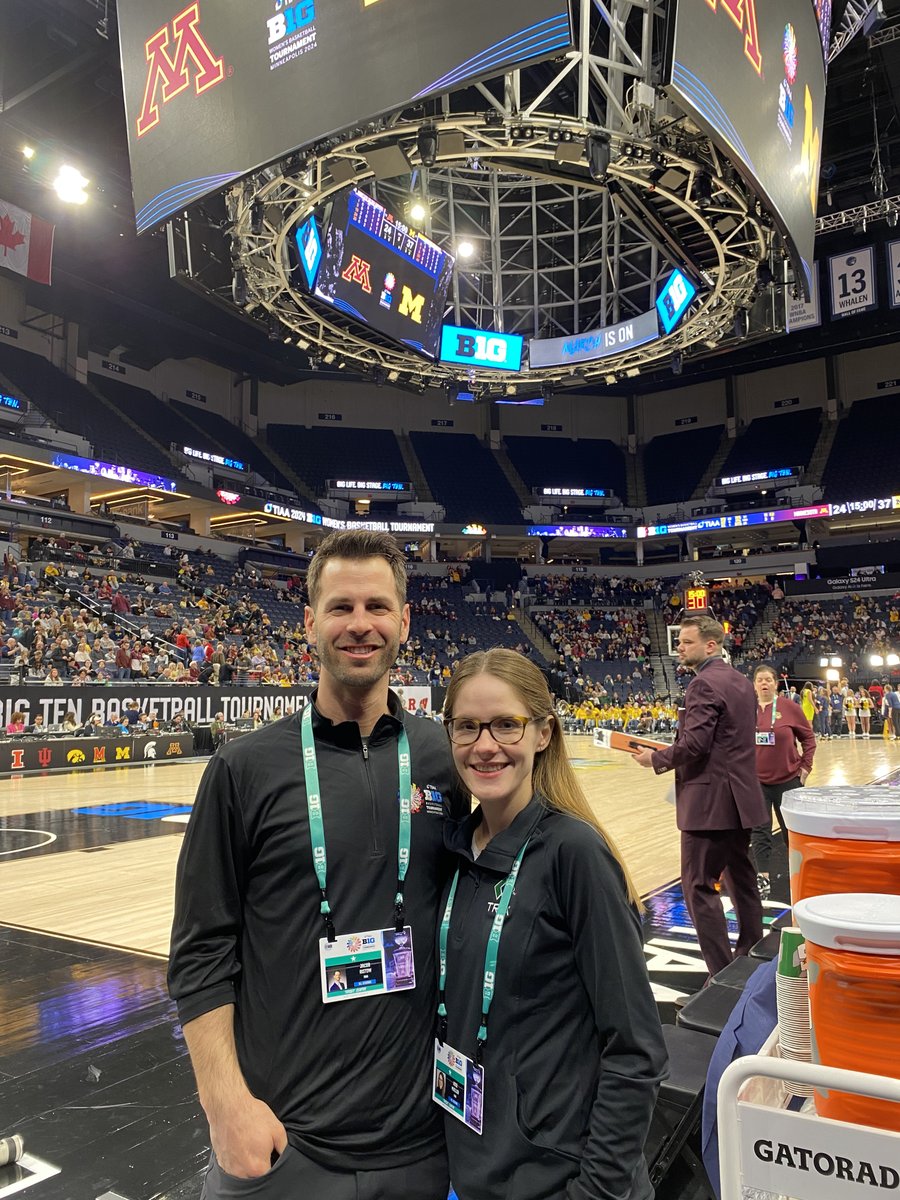 Sports medicine specialists <a href="/drjacobristow/">Jacob J Ristow</a> and @RoseMuellerDO with M Health Fairview and <a href="/umnmedschool/">UMN Medical School</a> have been helping <a href="/GopherWBB/">Minnesota Women's Basketball</a> stay at the top of their game all season long! Their expertise supports athletes on and off the court, helping them heal and stay strong. 🏀