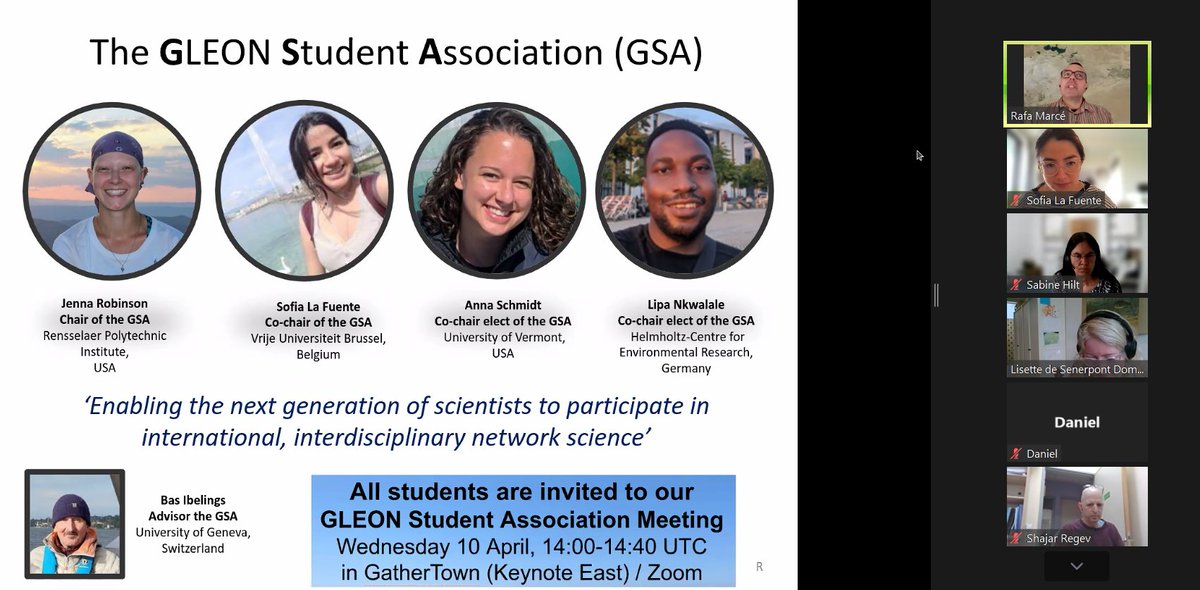 Students are the heart of #GLEON2024. As a grass roots network, GLEON encourages leadership, training, collaboration, team science and interdisciplinary science. If you are doing lake science and would like to network with other folks while doing cool science, then join us!