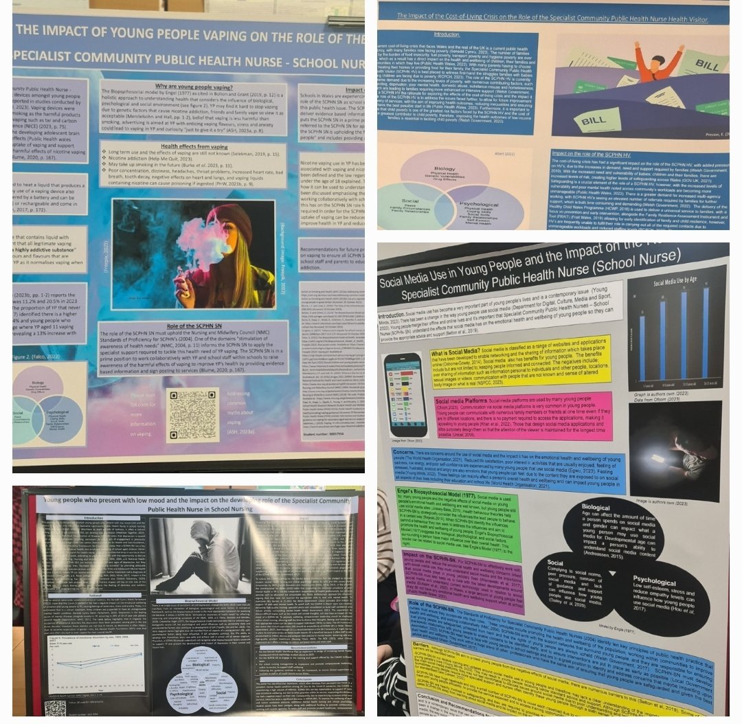 Thanks for the invite to speak today at the SCPHN conference @USWHealthcare and thanks for the opportunity to see the amazing poster presentations (obvs loved the ones done by our school nurses) #schoolnursing @CV_UHB @SAPHNAsharonOBE @cavcw @CAV_SNTEAM