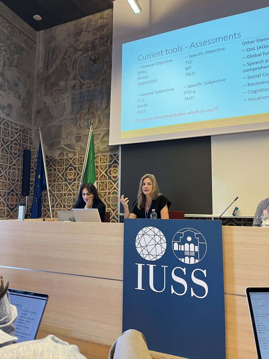 Great talks at the Pavia satellite meeting of @discourseinpsy with @RossellSusan leading the clinical translation group. Still open for new collaborations!
