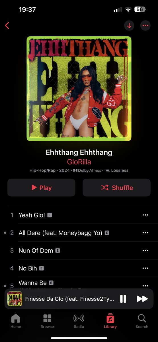 ForeverTheLady's tweet photo. @GloTheofficial YOU DID THAT! Whole project NO SKIPS! It’s been on repeat since Friday! It’s the LEO in me!! YEAH GLO! https://t.co/B4tBJ48ttK