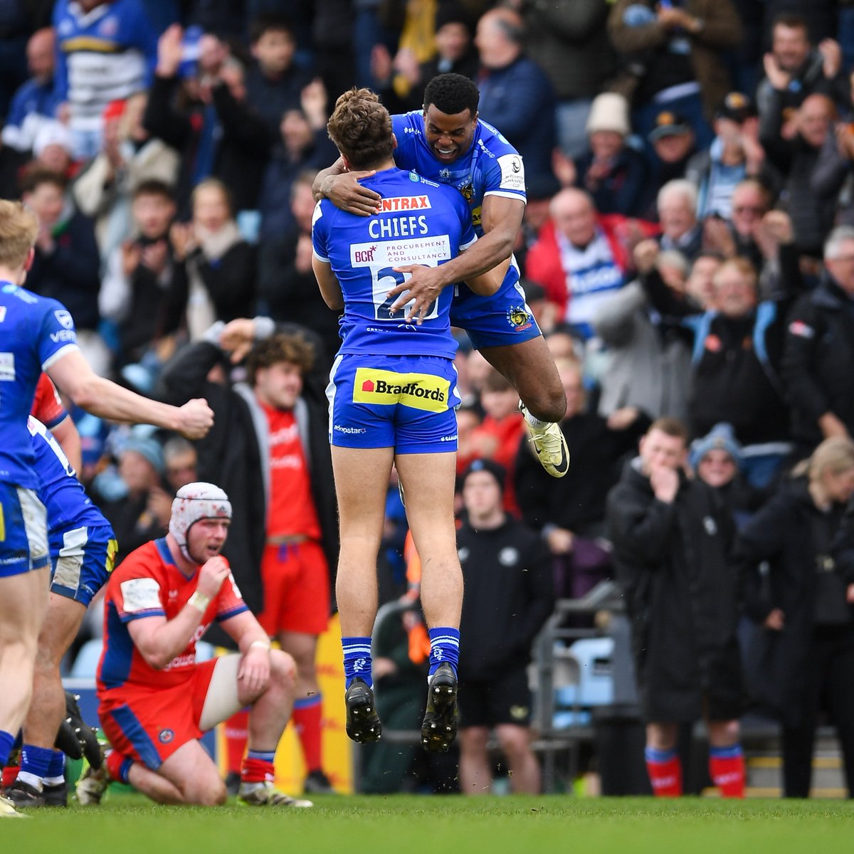 Jumping into the Quarters! 

#JointheJourney | #EXEvBAT | @ChampionsCup