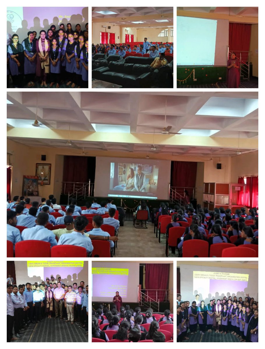 J&K SOTTO organized an Organ Donation Pledge Drive cum awareness session on 8th of April 2024 in Central Sanskrit University, kot bhalwal Jammu for the students, faculty and other staff members.