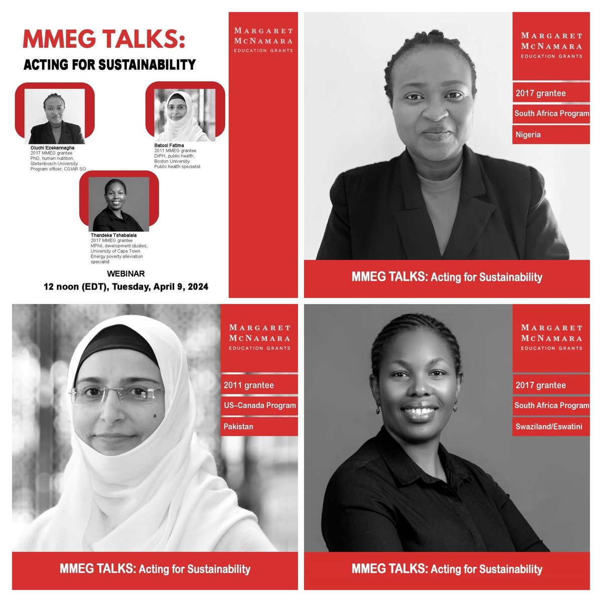 TOMORROW, Tuesday, April 9, 12 noon (EDT)

How can sustainable practices in nutrition, health, and urban planning improve the lives of women and children?

Find out during our webinar: mmeg.org/events

#mmegtalks #sustainability #sustainablenutrition #sustainablehealth