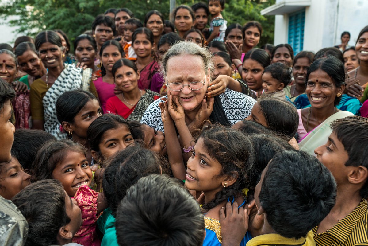 Today is our co-founder and Executive Director, Anne Ferrer's 75th birthday. While we fondly remember Vicente, we wish Anne Ferrer good health and happiness. We wish Anne Ferrer, our co-founder and Executive Director, a happy birthday! #happybirthday #wishes #rdt #anantapur