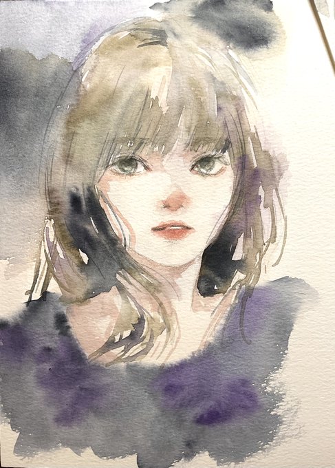 「Watercolor」 illustration images(Latest))