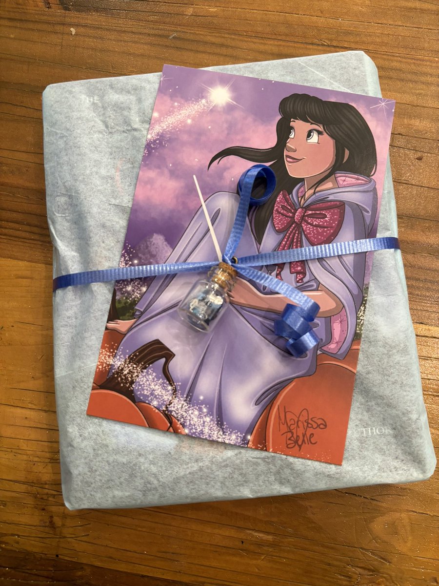 JenCalonita's tweet photo. I got less than a handful of advance copies of FAIRY GODMOTHER, but three very special book people have Godmother care packages on their way from me, complete with wishing dust bottles I’ve been crafting for book launch events. https://t.co/u28TxsTD0A