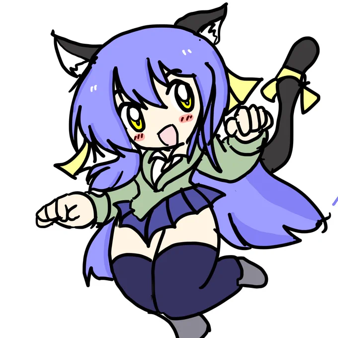 こんばんはいつも元気をもらっています!疲れたらねこ! 