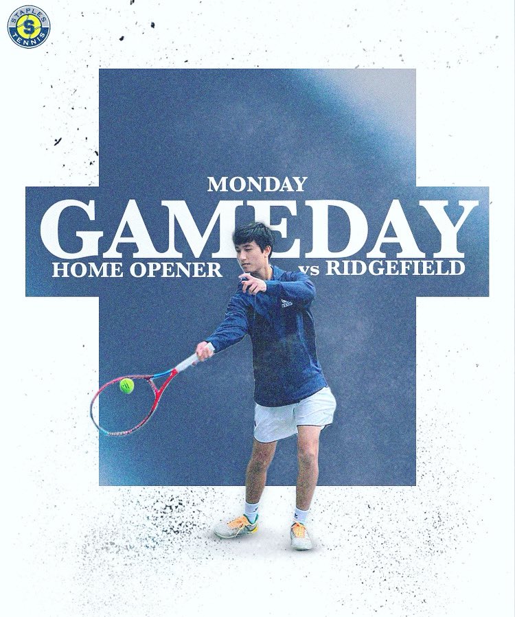 StaplesTennis's tweet photo. GAMEDAY🎾❕5:00 start #gowreckers @GameTimeCT @StaplesAD @pprepzone @WestportUpdate https://t.co/lkvhFLaKhL