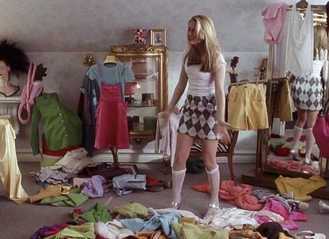 “esque no tengo nada que ponerme”