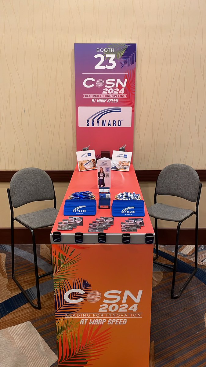 We are ready to go here at #CoSN2024!