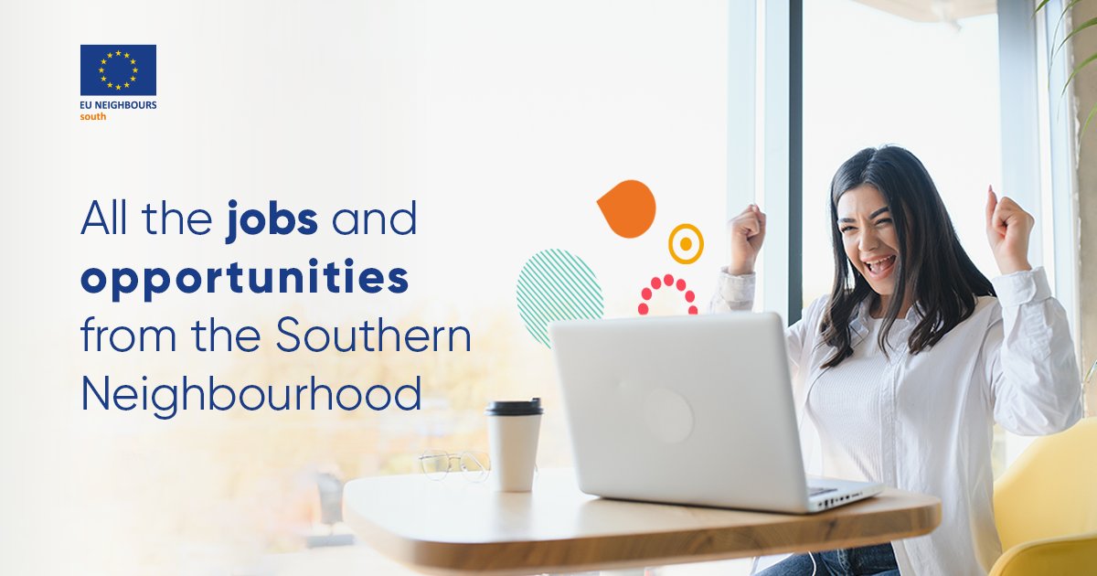 #Tenders, #grants, calls for proposals and #jobs from the European Neighbourhood 🇩🇿 🇪🇬 🇯🇴 🇱🇧 🇱🇾 🇲🇦 🇵🇸 🇹🇳 #EU4YOUth #EU4Jobs Click on the link below to find out the latest 🇪🇺 #opportunities from the Southern Neighbourhood. 👉 south.euneighbours.eu/news/latest-op…