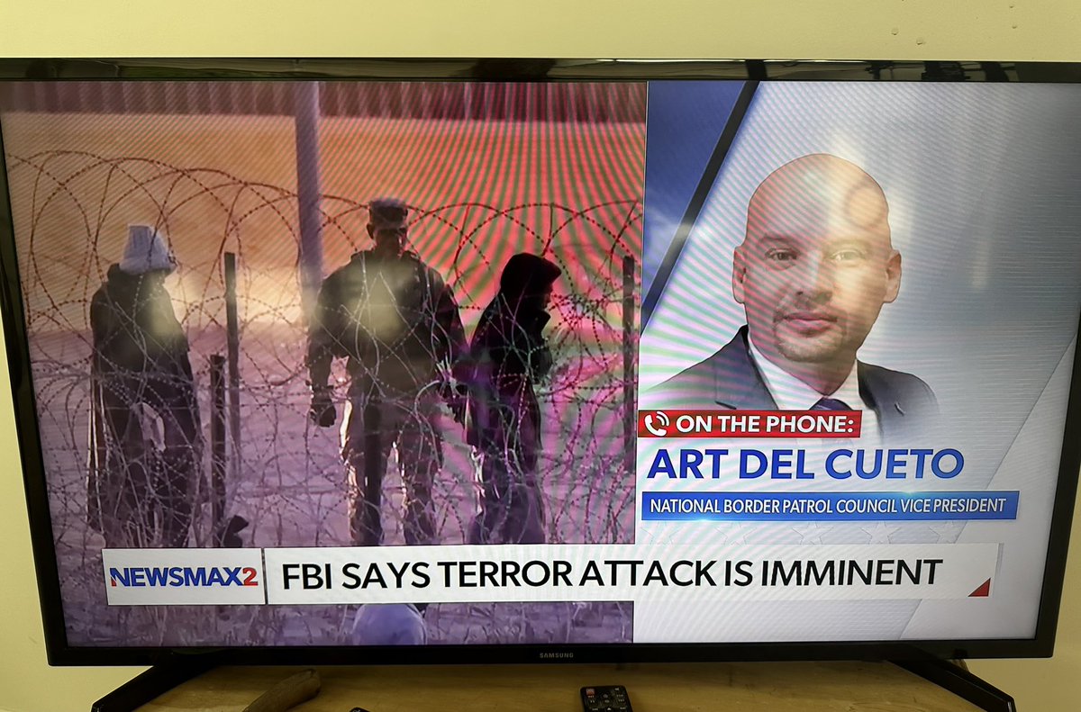 The FBI is saying a terrorist attack is imminent. OF COURSE A TERRORIST ATTACK IS IMMINENT BECAUSE THEY KEEP THE BORDER WIDE OPEN AND MILLIONS HAVE INVADED! Do you want to know why this is the messaging right now? Because FISA is up for reauthorization and they need maximum