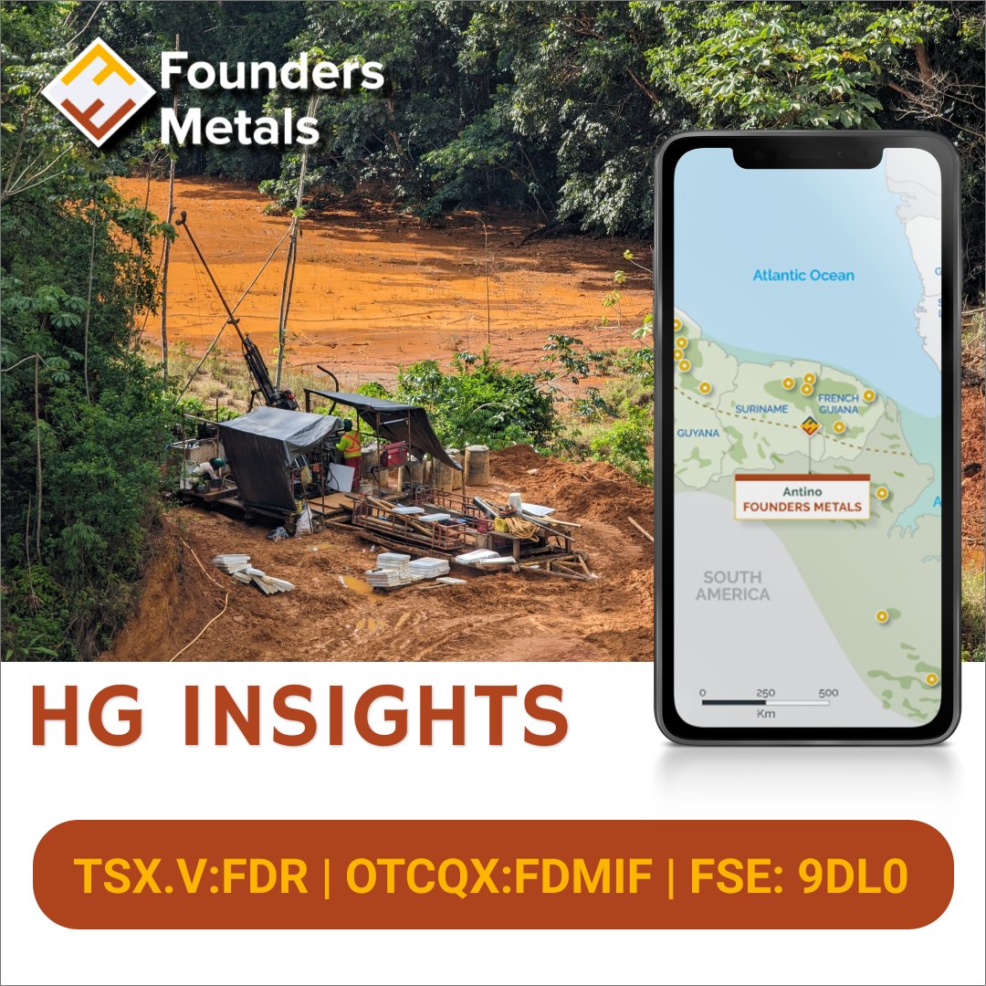 Founders Metals – Its Multi-Million Ounce Potential & $3 Target Price – Views Of A Veteran Mining Analyst howardgroupinc.com/founders-metal… $FDR.V $FDMIF #gold #goldexploration #tsxv #otcqx #suriname