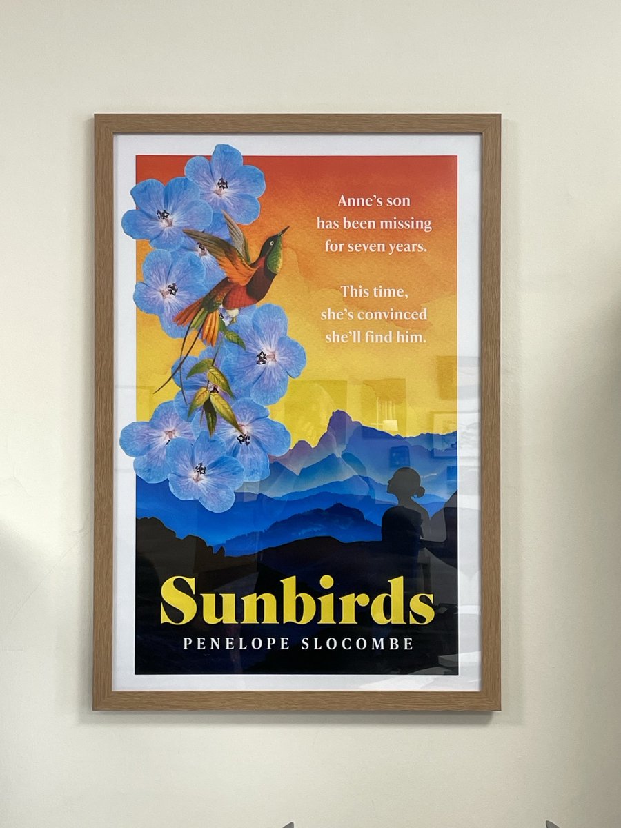 Absolutely correctly and delightfully pride of place. A fine and beautiful cover for a SUPERB debut novel ⁦@penelopewriter⁩ ⁦@johnmurrays⁩