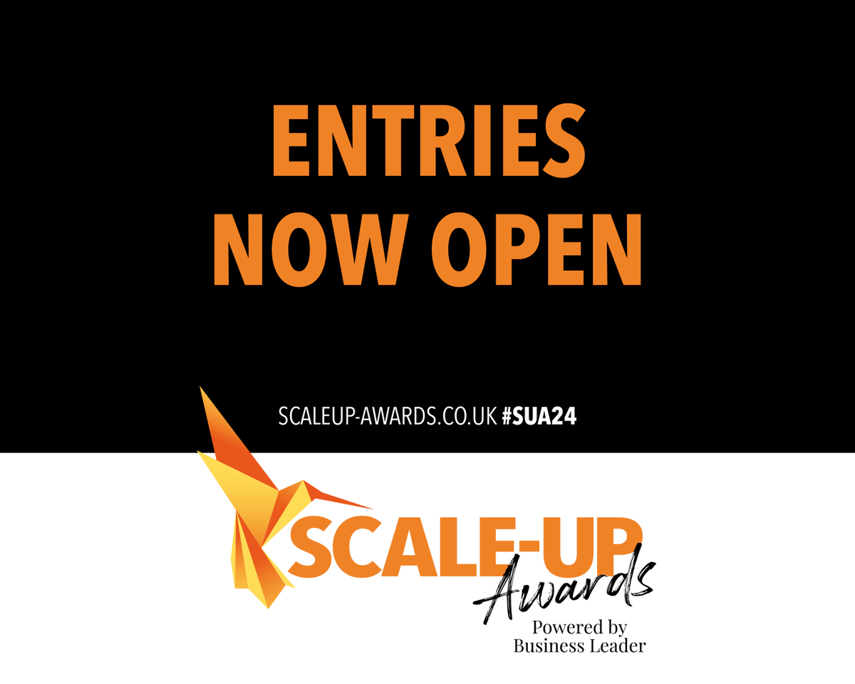 Join us for this year’s Scale-Up Awards where we celebrate the incredible progress made by businesses across the UK! Early bird entries are £249+VAT until 30th April, so now’s the time to submit your entries for less. eu1.hubs.ly/H08tcNx0 #SUA24 Powered by Business Leader ⚡