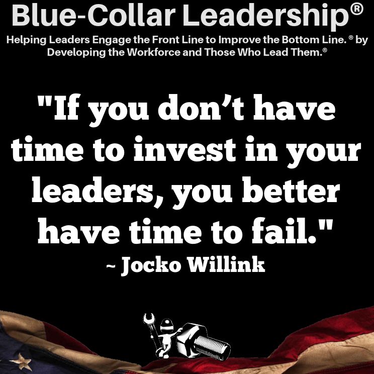 Want to help your team perform at the next level and beyond? Visit BlueCollarLeadership.com and discover the many ways we can help.

#leadershipdevelopment #workforcedevelopment #construction #manifacturing #publicworks