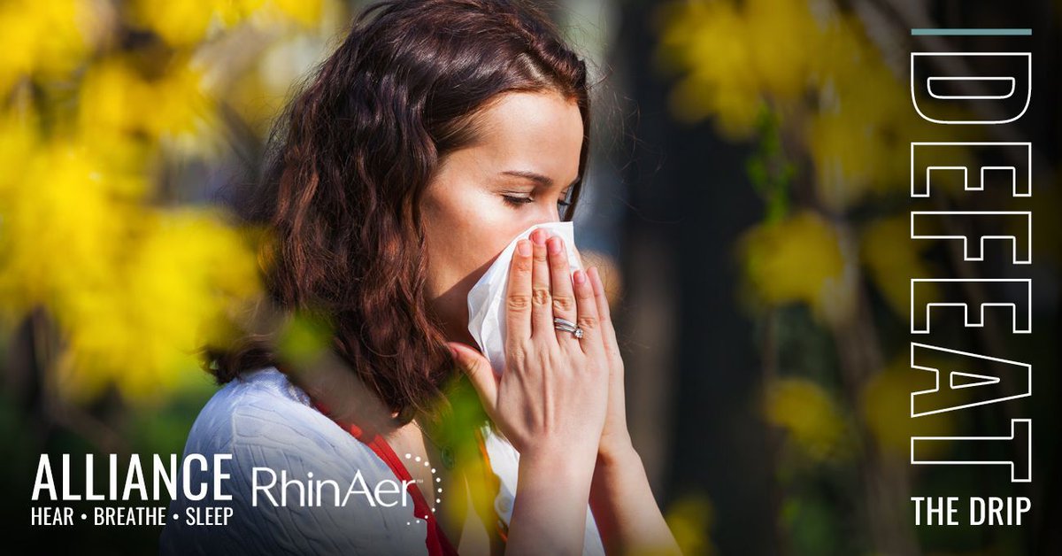 Does #allergyseason make your runny nose worse? Do sprays & medications only offer temporary relief? You may be one of the millions living with chronic #rhinitis. 

If you’re ready for lasting relief, our #noninvasive treatment could help.

Learn more:
🔗 allianceent.com/aerin-medical