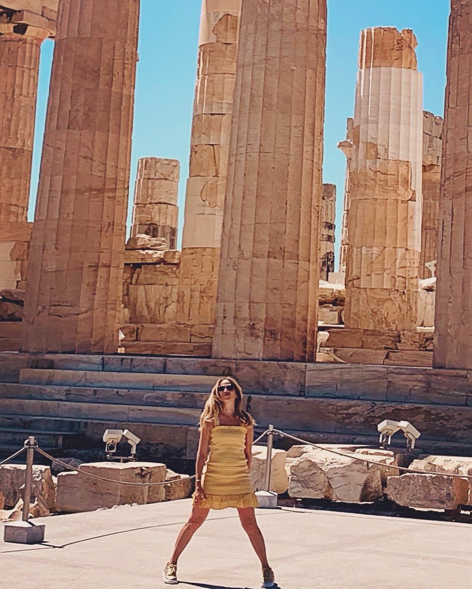 Columns with attitude 
#acropolis #parthenon #athens #greece #uniteparthenon #returnthemarbles #bringthemback