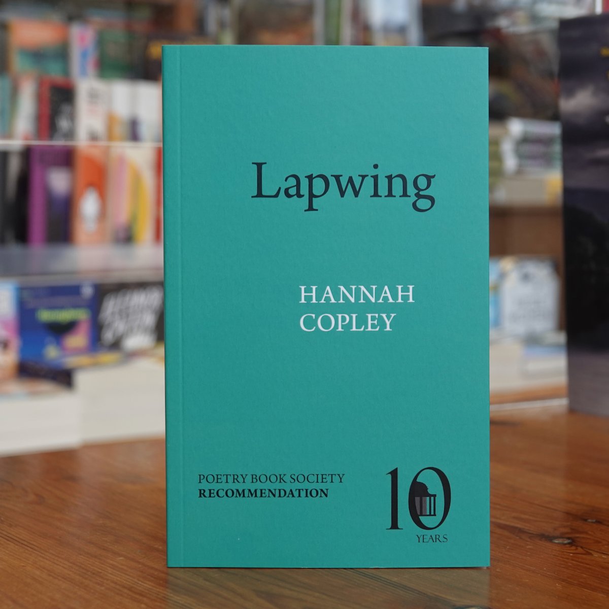 'Otherwise known as peewit, otherwise known / as tew-it, otherwise known as Vanellus vanellus / of the family Charadriidae, otherwise known as / plain old lappy nestling in the till' @HCopley's incantatory #Lapwing @PavilionPoetry is now on the poetry shelves.