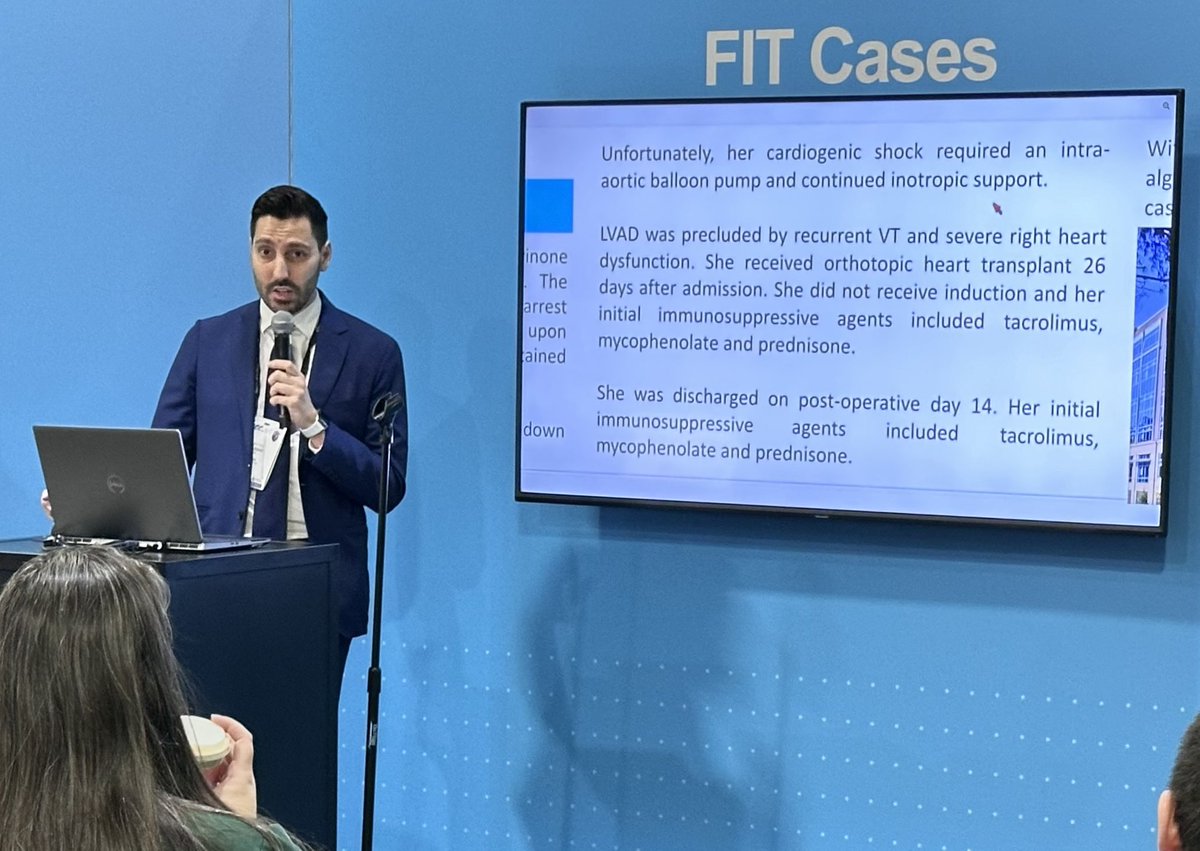 And we got a moderated session of ❤️ transplant in breast cancer. Thank you @ISHVnews @JamieLWKennedy @ShashankSinhaMD @AnaBaracCardio @InovaCVfellows #thefutureisbright