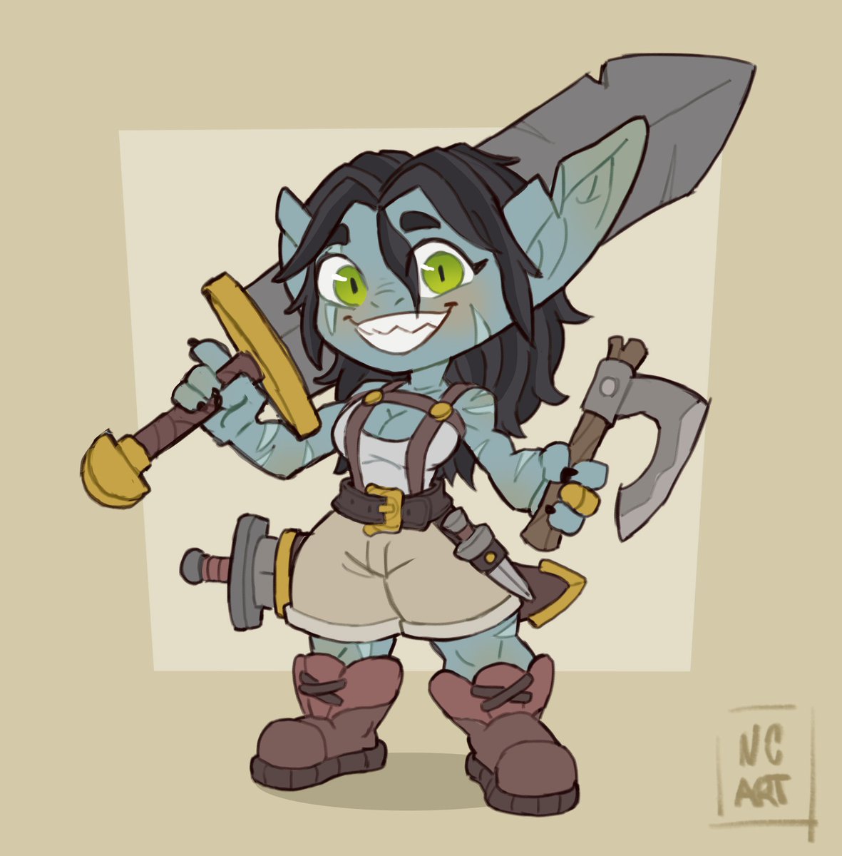 Gobbo commission for @Zigmatism 💙