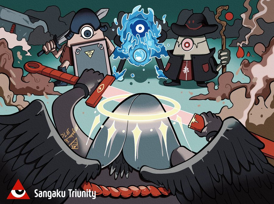 推一个我近期比较看好的BRC20生态项目- @STBRC20，10K的PFP合集（抽奖贴）
题材独特是一个拟人的三角形小人
看官网后续还要出小说+动漫