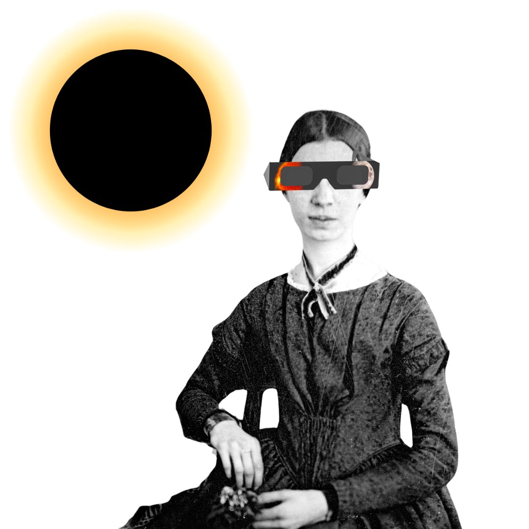 Happy solar eclipse day! Don't forget to wear your glasses 😎