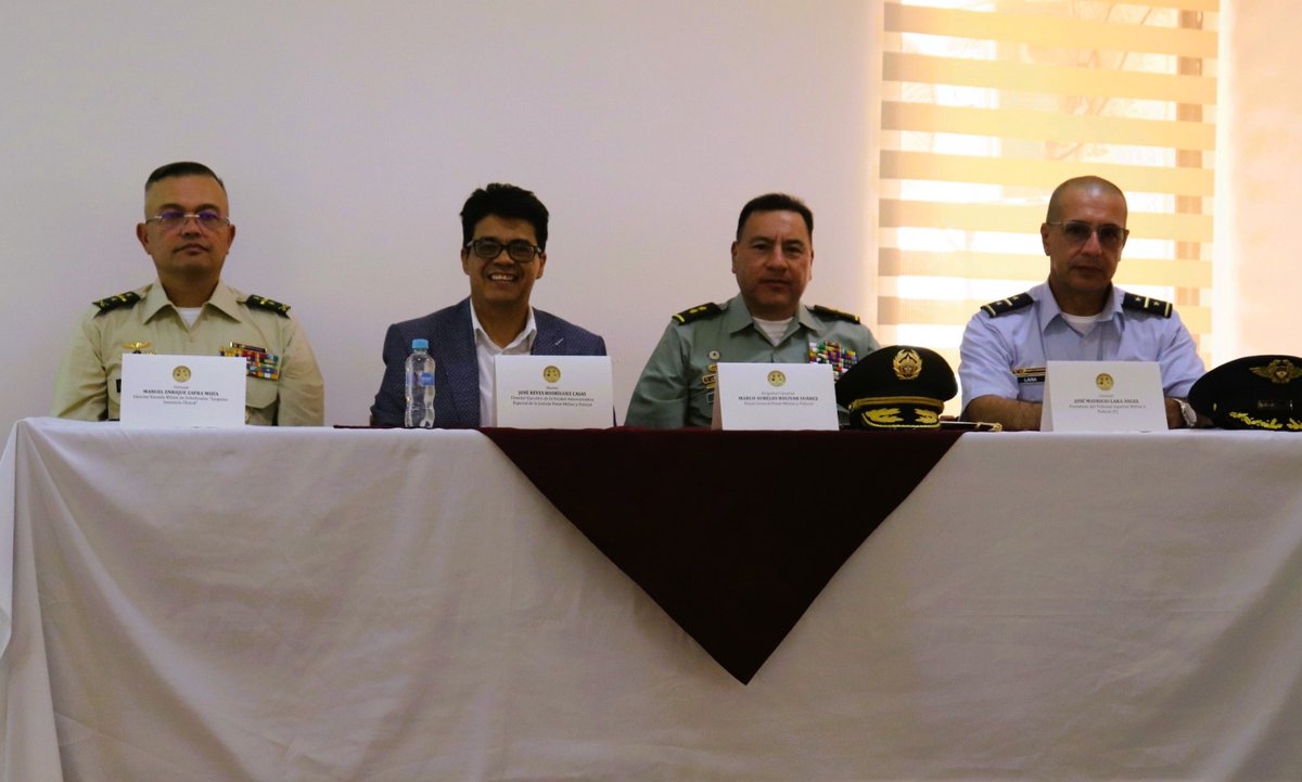 TribunalJPMPCol's tweet photo. El pasado viernes 05 de abril de 2024, se llevo a cabo la inauguración de los despachos judiciales del Sistema Penal Oral Acusatorio fase II, Centro Nacional de Entrenamiento del Ejército Nacional. Justicia Penal Militar y Policial. https://t.co/Wj5aTss8Wu
