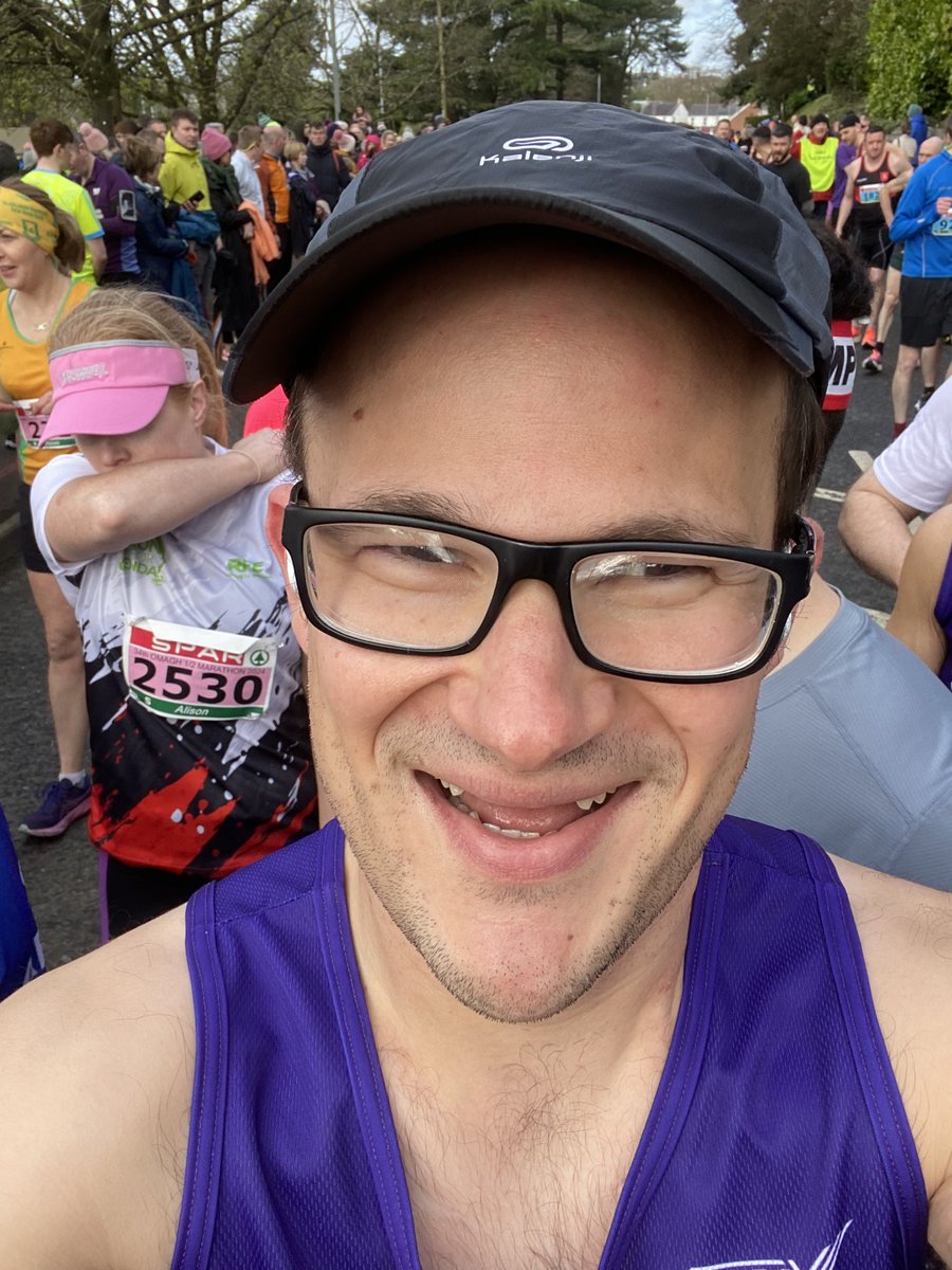15Adamhendy's tweet photo. A great day yesterday for the Omagh Half Marathon! Good conditions for running especially after the storm! I’m chuffed with my time! A PB! https://t.co/GIllkhUvVb