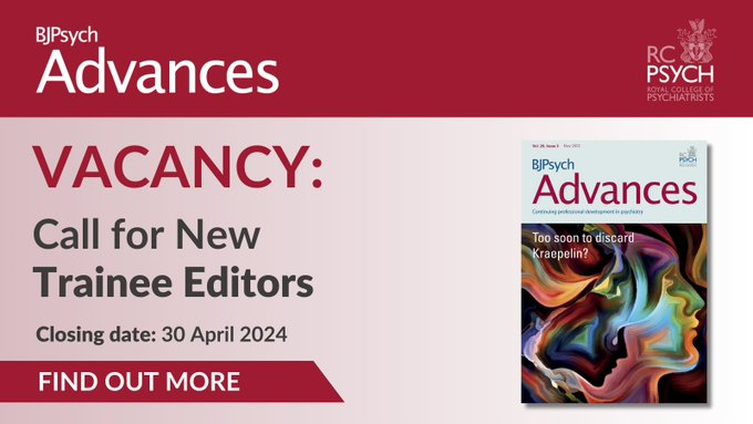 BJPsych Journals tweet media